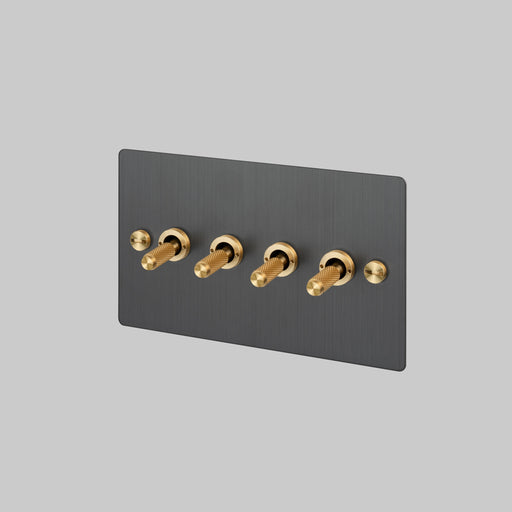 Buster + Punch 4G Toggle Light Switch Smoked Bronze