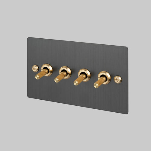Buster + Punch 4G Toggle Light Switch Smoked Bronze