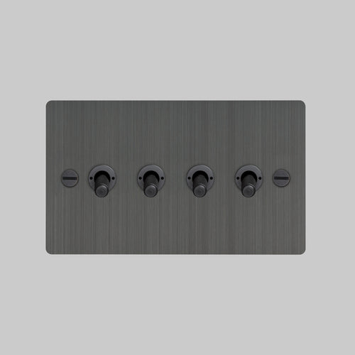 Buster + Punch 4G Toggle Light Switch Smoked Bronze