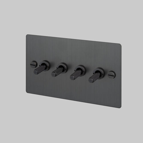 Buster + Punch 4G Toggle Light Switch Smoked Bronze