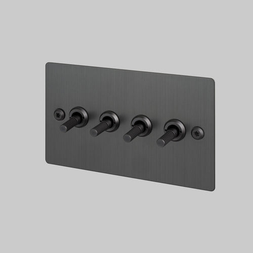 Buster + Punch 4G Toggle Light Switch Smoked Bronze
