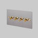 Buster + Punch 4G Toggle Light Switch Steel