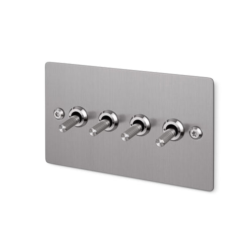 Buster + Punch 4G Toggle Light Switch Steel