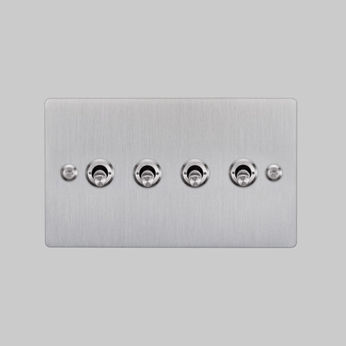Buster + Punch 4G Toggle Light Switch Steel