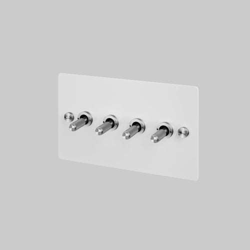 Buster + Punch 4G Toggle Light Switch White