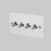Buster + Punch 4G Toggle Light Switch White