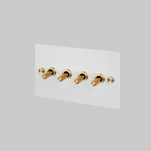 Buster + Punch 4G Toggle Light Switch White