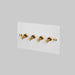 Buster + Punch 4G Toggle Light Switch White