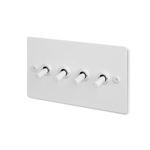 Buster + Punch 4G Toggle Light Switch White