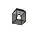 Buster + Punch Caged Wet Small Ceiling / Wall Light