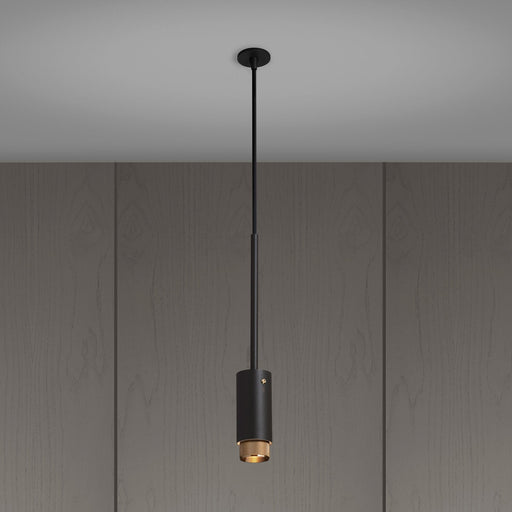 Buster + Punch Exhaust Pendant Light Graphite Linear