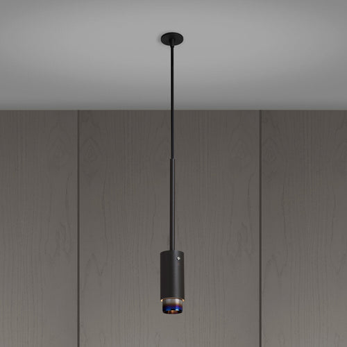 Buster + Punch Exhaust Pendant Light Graphite Linear
