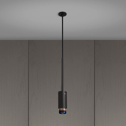Buster + Punch Exhaust Pendant Light Graphite Linear