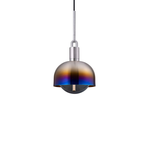 Buster + Punch Forked Pendant Light Shade / Smoked Globe