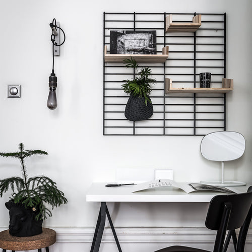 Buster + Punch Hooked Nude Stone Wall Light