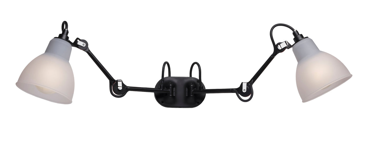 DCW Editions Lampe Gras No. 204 Double Bathroom Wall Light