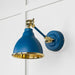 From The Anvil Smooth Brass Brindley Wall Light