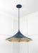 From The Anvil Smooth Brass Flora Pendant Light