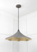 From The Anvil Smooth Brass Flora Pendant Light