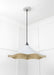 From The Anvil Smooth Brass Flora Pendant Light