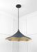 From The Anvil Smooth Brass Flora Pendant Light