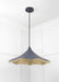 From The Anvil Smooth Brass Flora Pendant Light