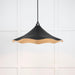 From The Anvil Smooth Brass Flora Pendant Light