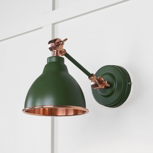 From The Anvil Smooth Copper Brindley Wall Light