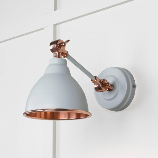 From The Anvil Smooth Copper Brindley Wall Light