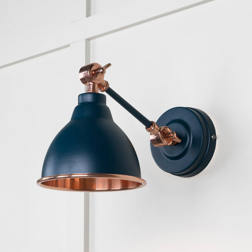 From The Anvil Smooth Copper Brindley Wall Light