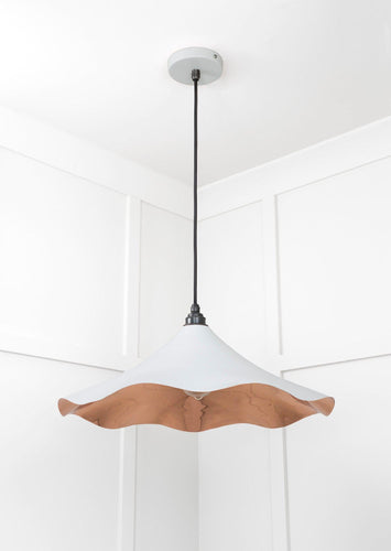 From The Anvil Smooth Copper Flora Pendant Light