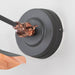From The Anvil Smooth Copper Flora Wall Light