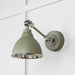 From The Anvil Smooth Nickel Brindley Wall Light