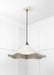 From The Anvil Smooth Nickel Flora Pendant Light