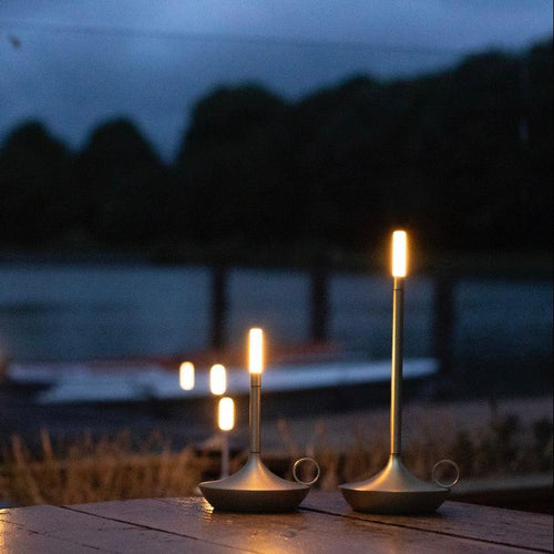 Graypants Wick Portable Table Lamp