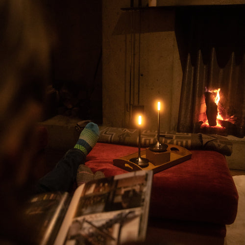 Graypants Wick Portable Table Lamp