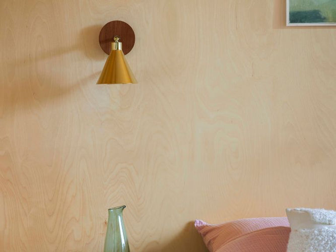 Houseof Brass Cone Wall Light