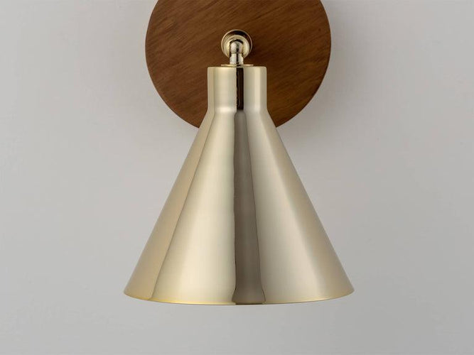 Houseof Brass Cone Wall Light