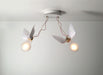Ingo Maurer Lucellino Doppio Wall / Ceiling Light