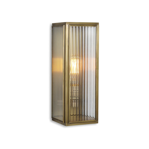 J. Adams & Co Ash Lantern Wall Light