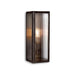J. Adams & Co Ash Lantern Wall Light