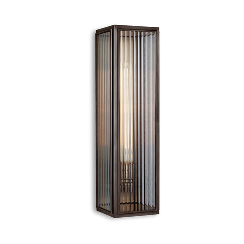 J. Adams & Co Ash Lantern Wall Light