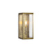 J. Adams & Co Ash Lantern Wall Light
