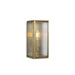 J. Adams & Co Ash Lantern Wall Light