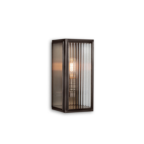 J. Adams & Co Ash Lantern Wall Light
