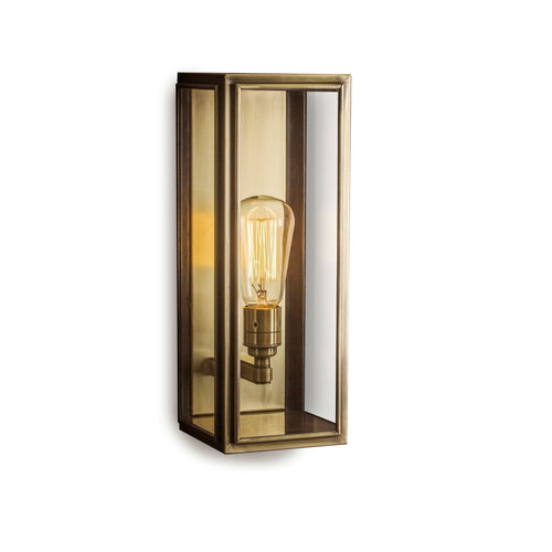 J. Adams & Co Ash Lantern Wall Light
