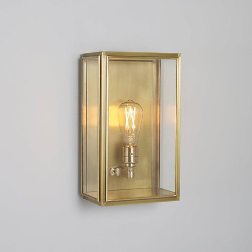 J. Adams & Co Birch Lantern Wall Light