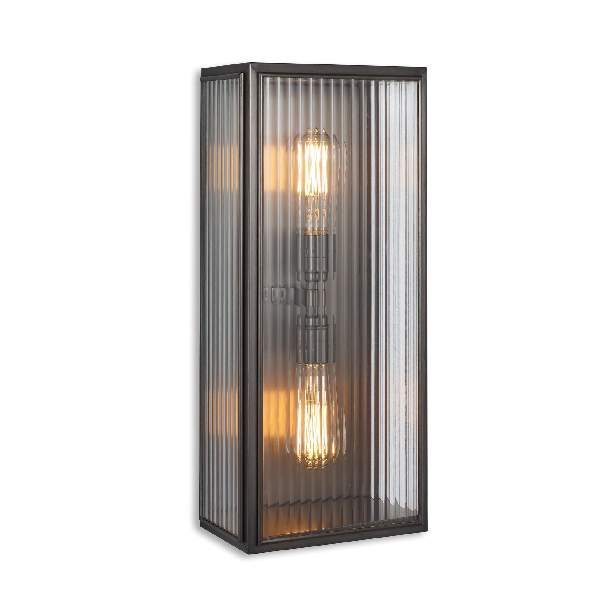 J. Adams & Co Birch Lantern Wall Light Large | Inspyer Lighting