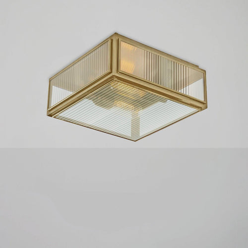 J. Adams & Co Elm Lantern Ceiling Light