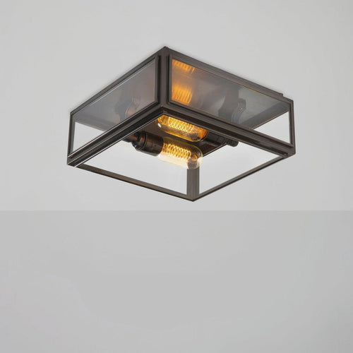 J. Adams & Co Elm Lantern Ceiling Light